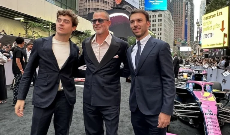 El elogio de Brad Pitt a Franco Colapinto: “Tiene un gran futuro”