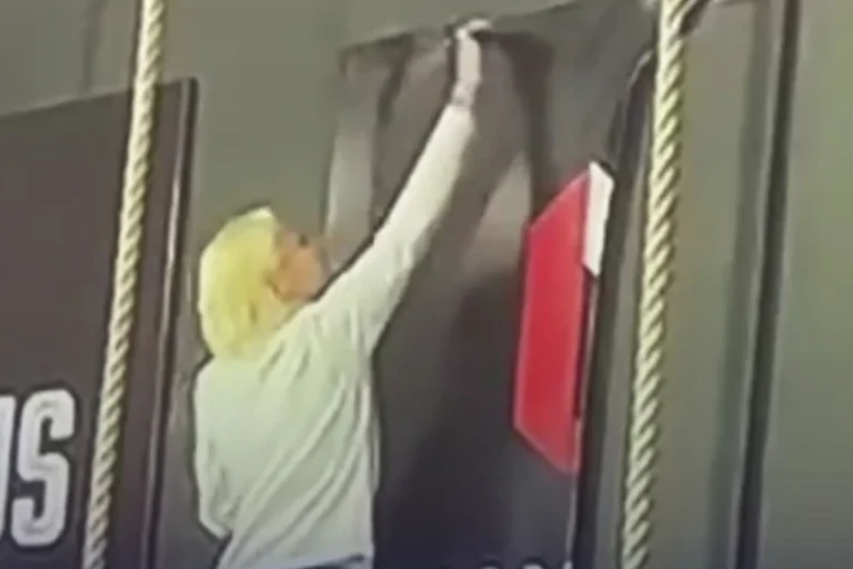 Ingrid Grudke fue denunciada tras retirar un cartel de un gimnasio en Posadas: su respuesta