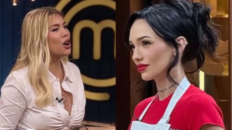 Tensión en MasterChef: la frase que La Joaqui le gritó a Wanda Nara y que no se verá en pantalla