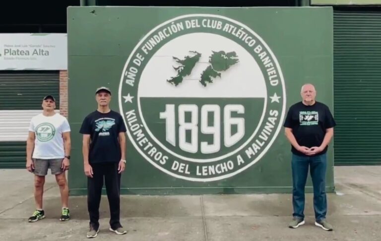 Cuando la casualidad se gana un mural: las Islas Malvinas y la cancha de Banfield