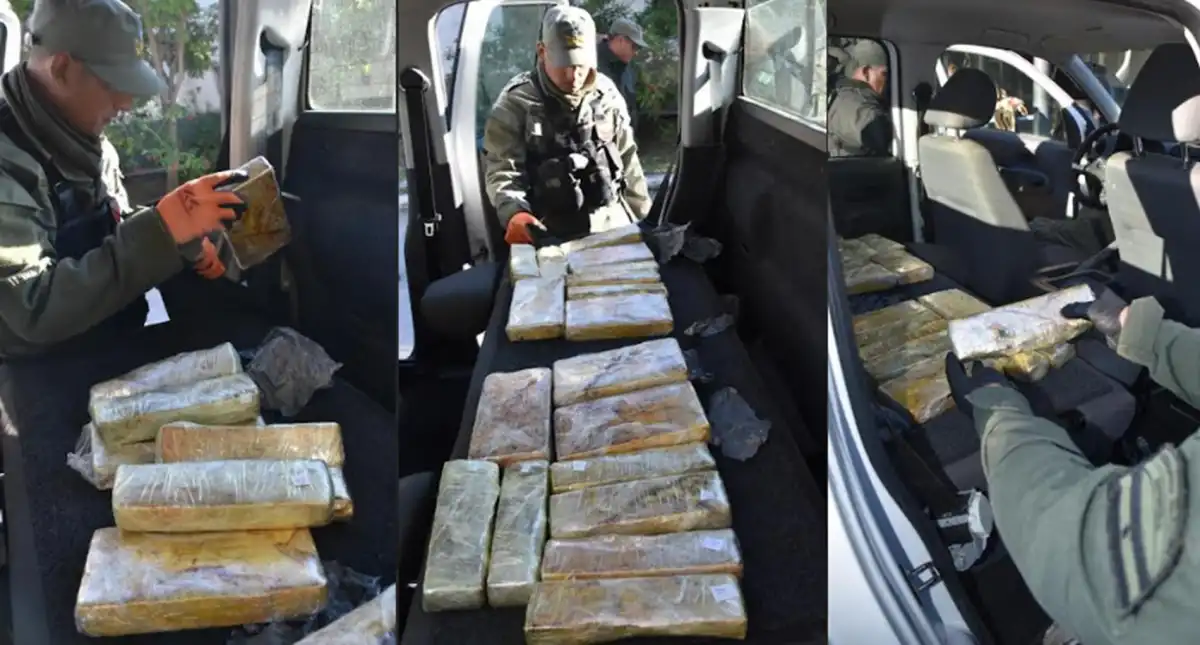 “Detuvieron a un hombre con casi 14 kilos de cocaína en la Ruta 34”