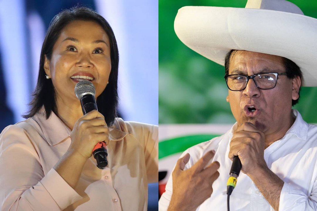 Perú: Roberto Sánchez pasó al frente ante Keiko Fujimori en un conteo de votos muy ajustado