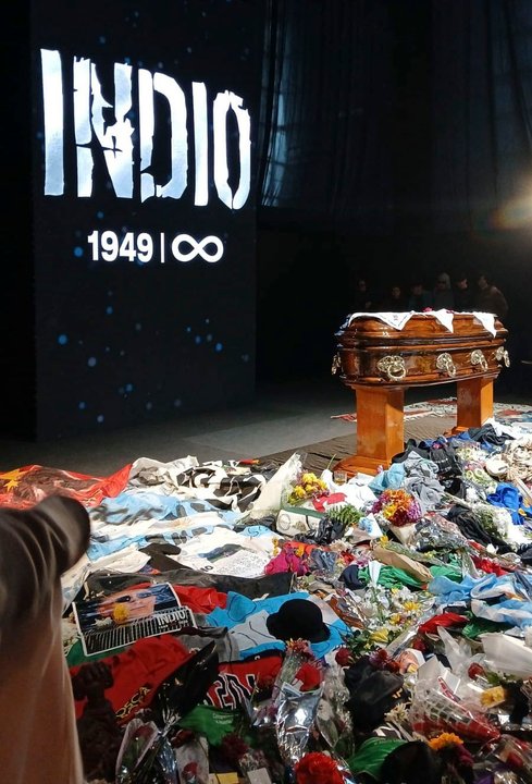 Nuevo mensaje de la familia del Indio Solari: “Sigamos despidiéndolo así”