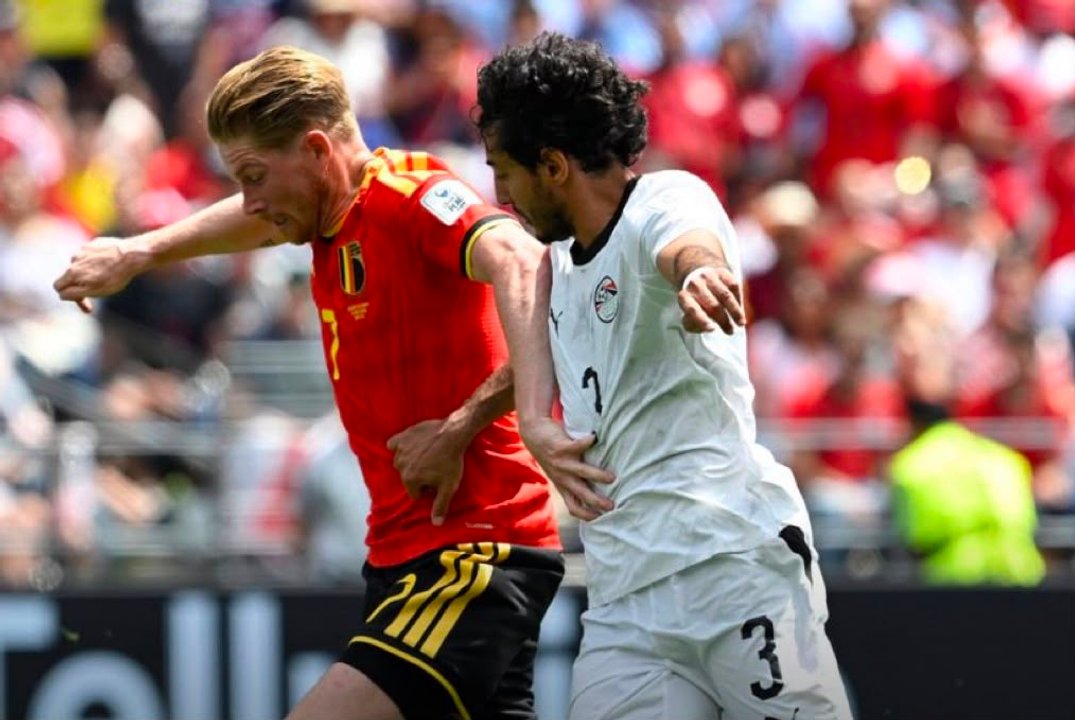 Mundial 2026: Bélgica reaccionó a tiempo y rescató un empate ante Egipto