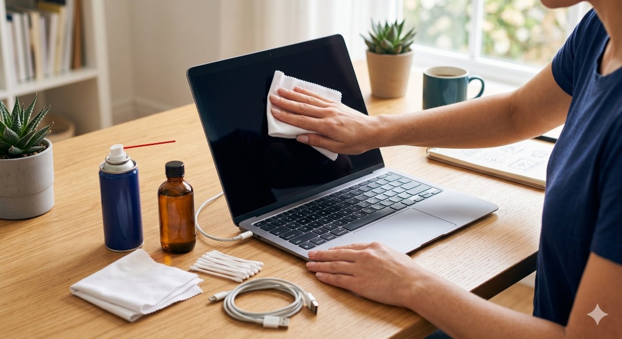 Cómo limpiar correctamente una notebook sin dañarla: los errores más comunes y los consejos de los expertos