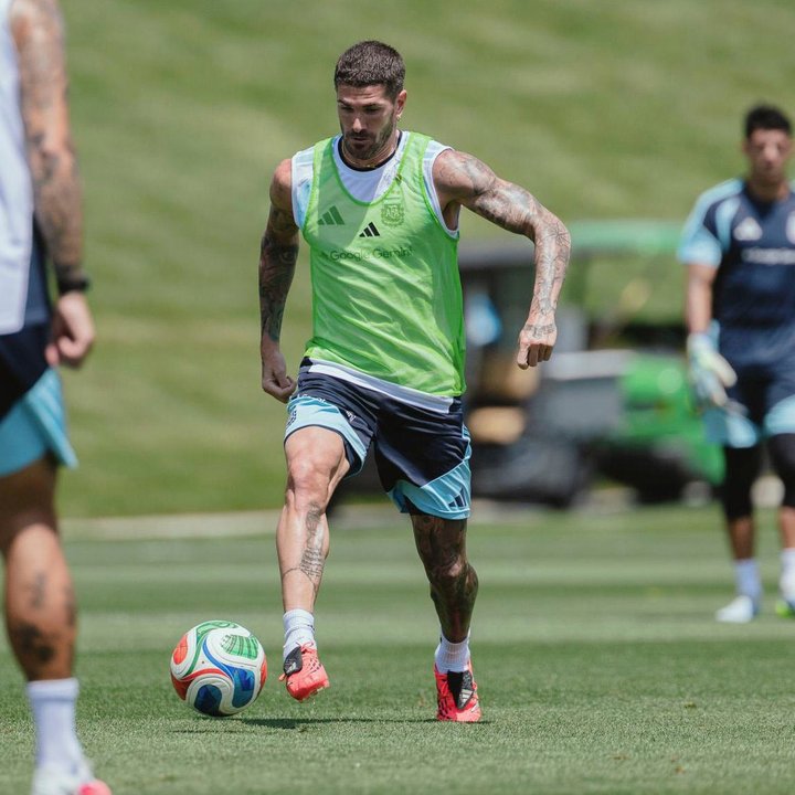 Mundial 2026: la Selección argentina tuvo su último entrenamiento antes del partido ante Egipto