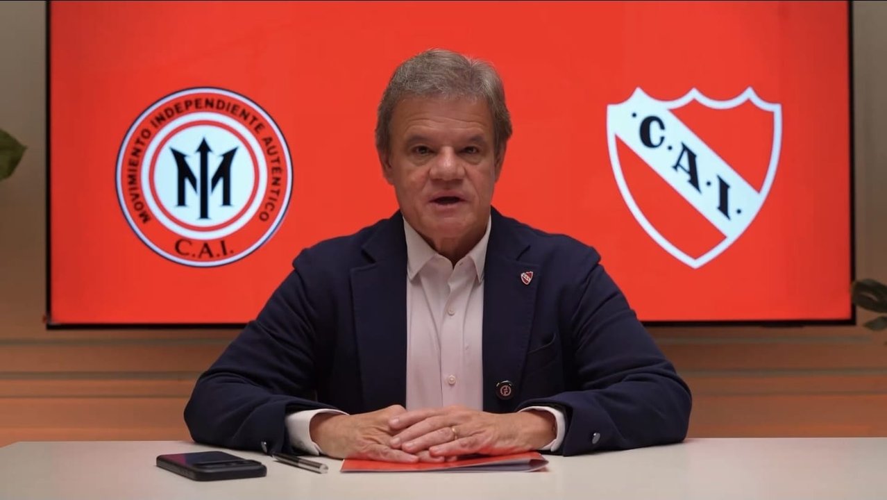 Enrique Sacco será candidato a presidente de Independiente: “Llegó el momento de involucrarme“