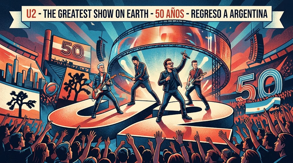 U2 regresa a la Argentina en 2027: fechas, precios de entradas y detalles de su esperada gira aniversario