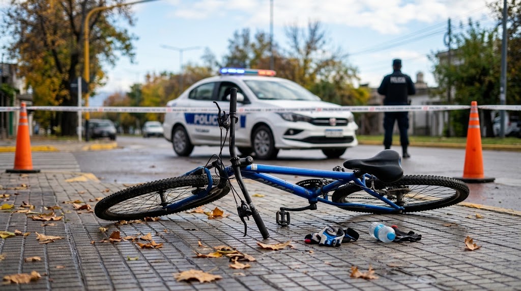 Trágico episodio en Yerba Buena: un ciclista de 62 años murió en plena avenida Aconquija