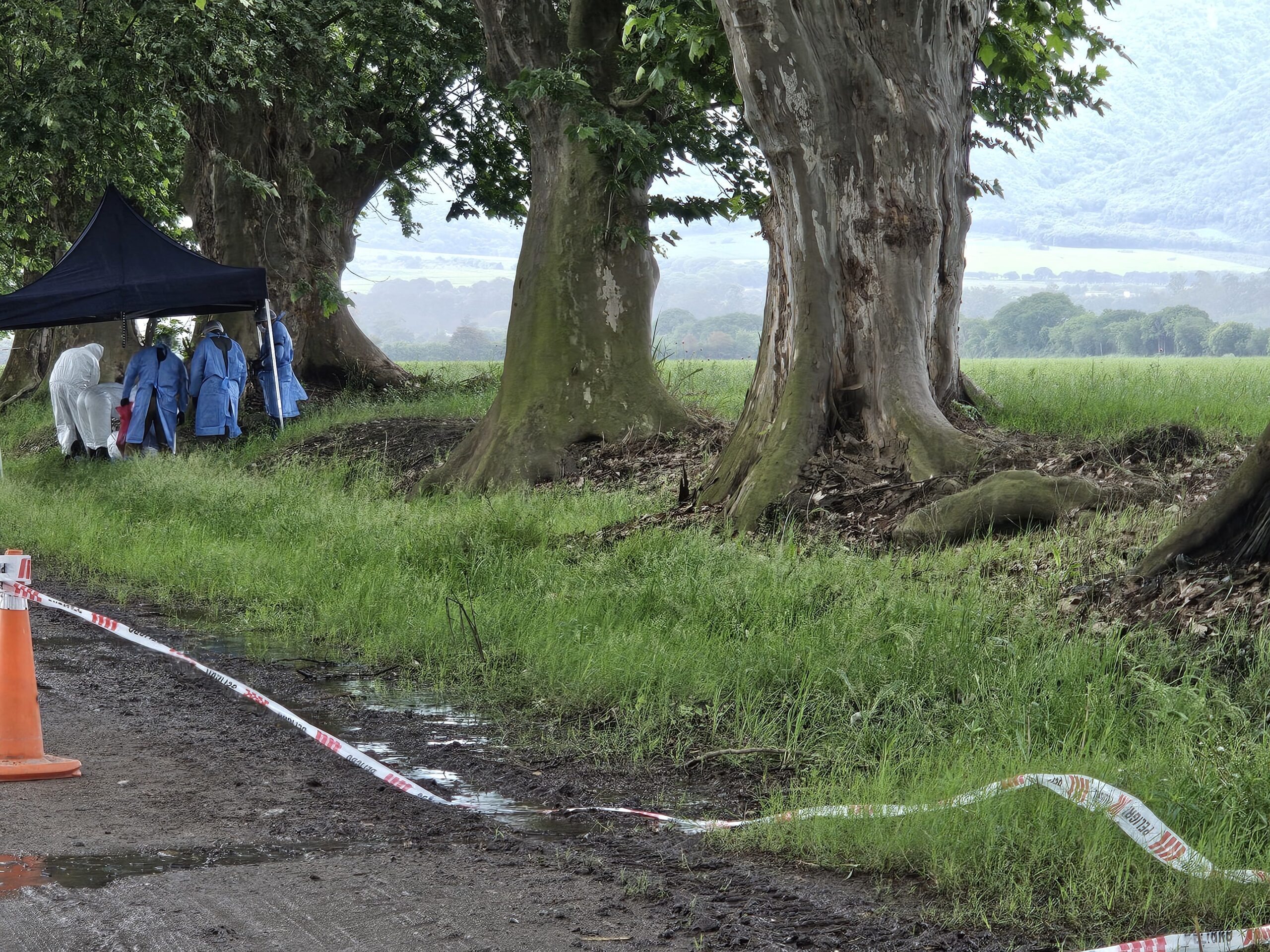 El cuerpo de un hombre fue hallado en el Camino Viejo de San Pablo
