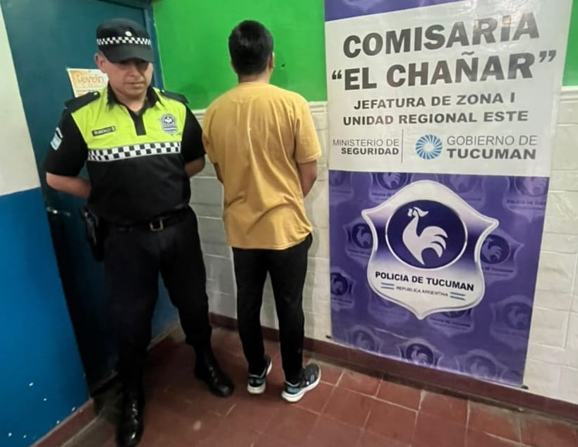 El Chañar: Fue aprehendido en la Comisaría mientras su expareja lo denunciaba por violencia de género